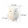 Picture of 3D Owl Candle Mold - MoldFun Owl Silicone Mould for Cake Decorating, Chocolate, Fondant, Candy, Mini Soap, Lotion Bar, Polymer Paper Fimo Clay