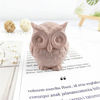 Picture of 3D Owl Candle Mold - MoldFun Owl Silicone Mould for Cake Decorating, Chocolate, Fondant, Candy, Mini Soap, Lotion Bar, Polymer Paper Fimo Clay