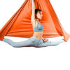 Picture of aum active Silk Aerial Yoga Swing & Hammock Kit for Improved Yoga Inversions, Flexibility & Core Strength (Orange)