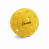 Picture of Champion Sports Outdoor Pickleball Balls: Official Size Outdoor Pickleballs - Yellow Pickleball Ball Set for Outdoor Courts - 6 Pack