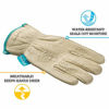 Picture of Wells Lamont Women's Water-Resistant Leather Work Gloves | Puncture Resistant, Reinforced, HydraHyde | Medium (1167M)