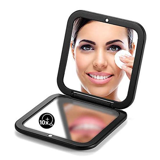 GetUSCart- Magnifying Compact Mirror for Purses, 1x/10x