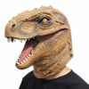 Picture of CreepyParty Novelty Halloween Costume Party Animal Jurassic Head Mask (Dinosaur)