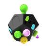 Picture of Fidget Dodecagon -12-Side Fidget Cube Relieves Stress and Anxiety Anti Depression Cube for Children and Adults with ADHD ADD OCD Autism (B2 Black Colorful)