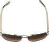 Picture of Coach L151 HC7064 Sunglasses 926513-56 - Light Gold/Crystal Light Brown Frame, HC7064-926513-56