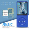 Picture of AGPTEK A02 8GB MP3 Player, 70 Hours Playback Lossless Sound Music Player, Supports up to 128GB, Dark Blue