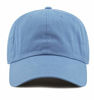 Picture of The Hat Depot Washed Denim Low Profile One Size Cap (Sky Blue)