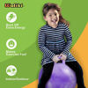 Picture of WALIKI Hopper Ball for Kids 3-6 | Hippity Hop | Jumping Kangaroo Ball | Therapy Ball | Purple 18"