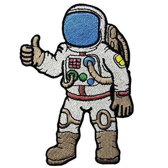 Picture of Astronaut A Journey to Space Embroidered Badge Iron On Sew On Patch