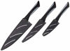 Picture of Kai 3 Piece Luna Essential Knife Set with Sheath, Silver, Chef, Utility, and Paring Knives