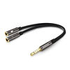 Picture of KINGTOP 3.5mm Combo Audio Adapter Cable Compatible for PS4,PS5,Xbox One S,Nintendo Switch,Tablet,Mobile Phone,PC Gaming Headsets and New Version Laptop