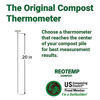 Picture of REOTEMP Backyard Compost Thermometer - with PDF Composting Guide (Fahrenheit) (20 Inch Stem)