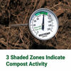 Picture of REOTEMP Backyard Compost Thermometer - with PDF Composting Guide (Fahrenheit) (20 Inch Stem)