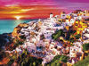 Picture of Buffalo Games - Signature Collection - Dreamy Santorini - 1000 Piece Jigsaw Puzzle Orange,white,brown,green, 26.75"L X 19.75"W