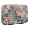 Picture of kayond Water-Resistant Canvas 13.3 Inch Laptop Sleeve-White Rose