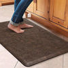 Picture of KMAT Kitchen Mat Cushioned Anti-Fatigue Floor Mat Waterproof Non-Slip Standing Mat Ergonomic Comfort Floor Mat Rug for Home,Office,Sink,Laundry,Desk 20"(W) x 30"(L),Brown