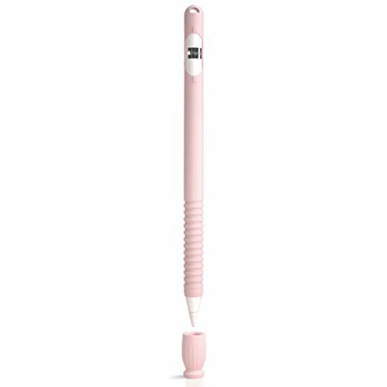 Picture of Case for Apple Pencil Grip 1st Generation Apple Pencil Cover Holder for Apple Pencil Sleeve Apple Pen Accessories with Protective Nib Cover Compatible with Apple Pencil 1st Generation Pink