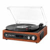 Picture of Victrola All-in-1 Bluetooth Record Player with Built in Speakers and 3-Speed Turntable Mahogany (VTA-65-MAH)