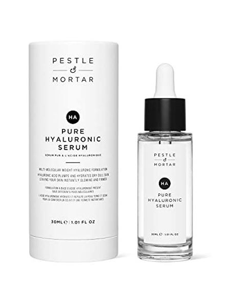 Picture of Pestle & Mortar Pure Hyaluronic Acid Serum - Hydrating & Anti Aging Face Serum with Vitamin B5 - 30ml