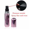 Picture of Portable Mini Refillable Perfume Atomizer BottleAtomizer Perfume Bottle,Refillable Perfume Spray, Scent Pump Case, Perfume Atomizer Refillable Travel 4 Pcs Pack of 5ml