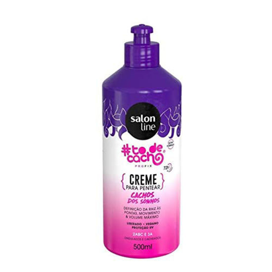 Picture of Linha Tratamento (#ToDeCacho) Salon Line - Creme De Pentear Que Tal Cachos Dos Sonhos 500 Ml - (Salon Line Treatment (#Curls) Collection - How About That Dream Curls Combing Cream 500ml)