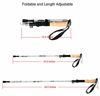 Picture of A ALAFEN Aluminum Collapsible Ultralight Travel Trekking Hiking Pole for Men and Women