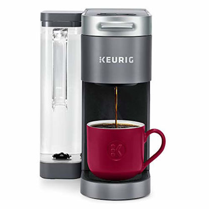 Picture of Keurig K-Supreme Coffee Maker, Single Serve K-Cup Pod Coffee Brewer, With MultiStream Technology, 66 Oz Dual-Position Reservoir, and Customizable Settings, Gray