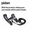 Picture of pidan Cat Harness and Leash Set, Cats Escape Proof - Adjustable Kitten Harness for Large Small Cats, Lightweight Soft Walking Travel Petsafe Harness- Grey