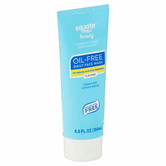 Picture of Equate Beauty Oil-Free Daily Face Wash Cleanser, 6.5 fl oz (Pack of 2)