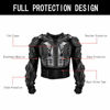 Picture of Motorcycle Full Body Armor Protective Jacket ATV Guard Shirt Gear Jacket Armor Pro Street Motocross Protector with Back Protection Men Women for Off-Road Racing Dirt Bike Skiing Skating Black S