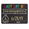 Picture of Pearhead First and Last Day of School Photo Sharing Chalkboard Signs; The Perfect Back to School Chalkboard Sign to Commemorate The Last Day of School 11.06x8.25x0.06 Inch (Pack of 2)