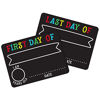 Picture of Pearhead First and Last Day of School Photo Sharing Chalkboard Signs; The Perfect Back to School Chalkboard Sign to Commemorate The Last Day of School 11.06x8.25x0.06 Inch (Pack of 2)