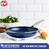 Picture of Blue Diamond Cookware Toxin Free Ceramic Nonstick Safe Open Frypan, Frying Pan, 10"