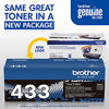 Picture of Brother Genuine TN433BK High Yield Toner-Retail Packaging , Black, 1 Size