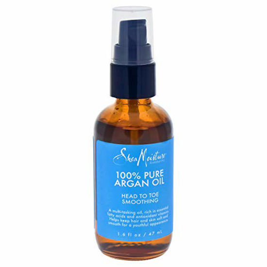 Picture of 100% Pure Argan Oil Head To Toe Smoothing by Shea Moisture for Unisex - 1.6 oz Oil