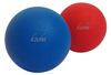 Picture of Kieba Massage Lacrosse Balls for Myofascial Release, Trigger Point Therapy, Muscle Knots, and Yoga Therapy. Set of 2 Firm Balls (Blue and Red)