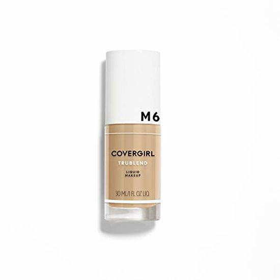 Picture of COVERGIRL truBlend Liquid Foundation Makeup Perfect Beige M6, 1 oz (packaging may vary)