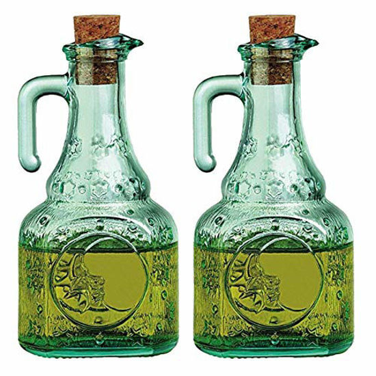 Picture of Bormioli Rocco Country Home Helios Glass Oil Cruet, Set of 2