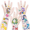 Picture of Temporary Tattoos for Kids - Glitter Tattoo Stickers,Gradient Color Fake Tattoo Stickers,Party Favor Supplies Party Decoration for Girls Boys