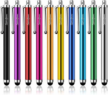 Picture of Stylus Pens for Touch Screens, StylusHome 10 Pack High Precision Capacitive Stylus for iPad iPhone Tablets Samsung Galaxy All Universal Touch Screen Devices