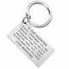 Picture of Daughter Keychain Birthday Gifts from Mom and Dad Inspirational Key Ring You are Braver Loved than You Believe