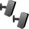 Picture of Echogear Wall & Ceiling Speaker Mount Pair - Universal Design Works with Vizio, Sony, & More - Tilt & Swivel Without Tools - Easy to Install Indoors & Outdoors - Requires Speaker Mounting Hole