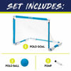 Picture of Franklin Sports Water Polo Goal - Floating Goal - Perfect for The Pool - Large 40" x 30" Goal with Ball