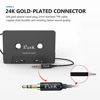 Picture of Elook Car Cassette Aux Adapter, 3.5mm Universal Audio Cable Tape Adapter for Car, Phone, MP3 ect. Black