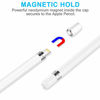 Picture of Magnetic Replacement Cap for Apple Pencil 1st Generation - with Silicone Protective Cap Holder (White)