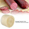 Picture of FAMKIT Edible Drying Sausage Casing 2-layered Practical Sausage Tool for Flavorous Homemade Sausages Ham, 8m