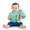 Picture of Bright Starts Snuggle & Teethe Plush Teething Baby Toy - Elephant, Crinkle Fabric, Ages 0 Months +