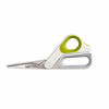 Picture of Joseph Joseph 10302 PowerGrip Kitchen Shears Scissors with Thumb Grip and Herb Stripper Separates for Cleaning Japanese Stainless-Steel, White/Green