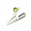 Picture of Joseph Joseph 10302 PowerGrip Kitchen Shears Scissors with Thumb Grip and Herb Stripper Separates for Cleaning Japanese Stainless-Steel, White/Green