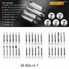 Picture of Jakemy 39 in 1 Screwdriver Set Precision Repair Tool Kit with 36 Magnetic Driver Bits Screwdriver Kit for iphone 11/X/8/7 Plus Cell Phone Macbook Laptop PC Black